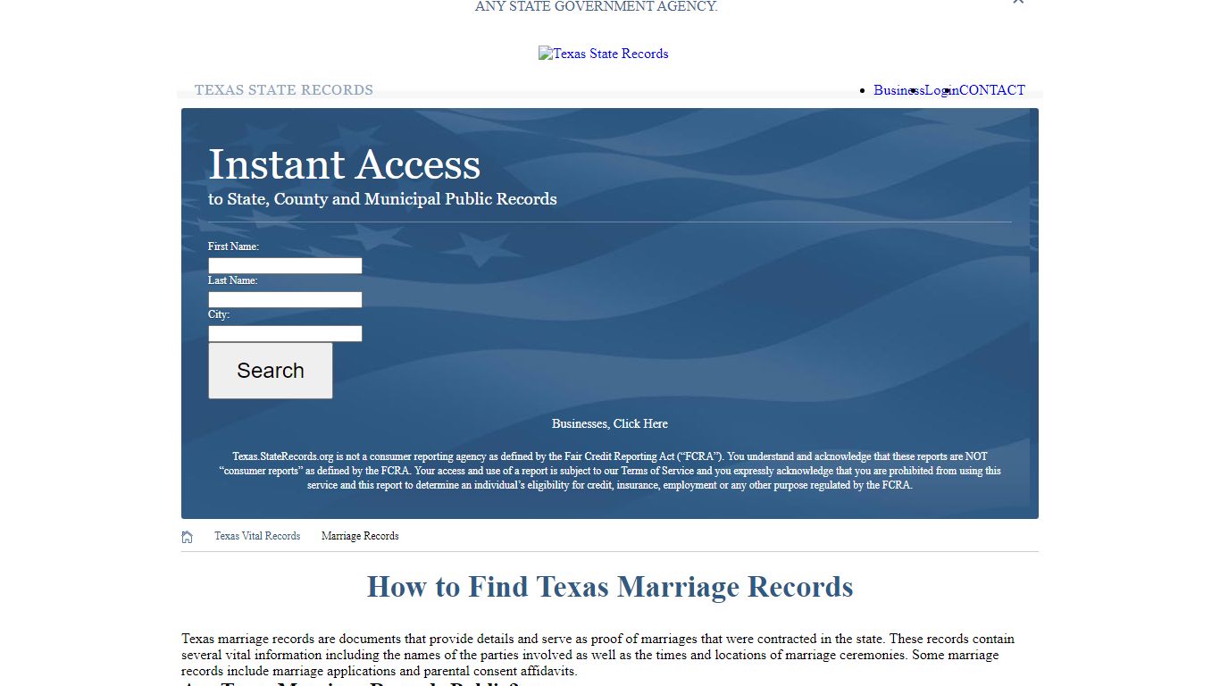 How to Find Texas Marriage Records